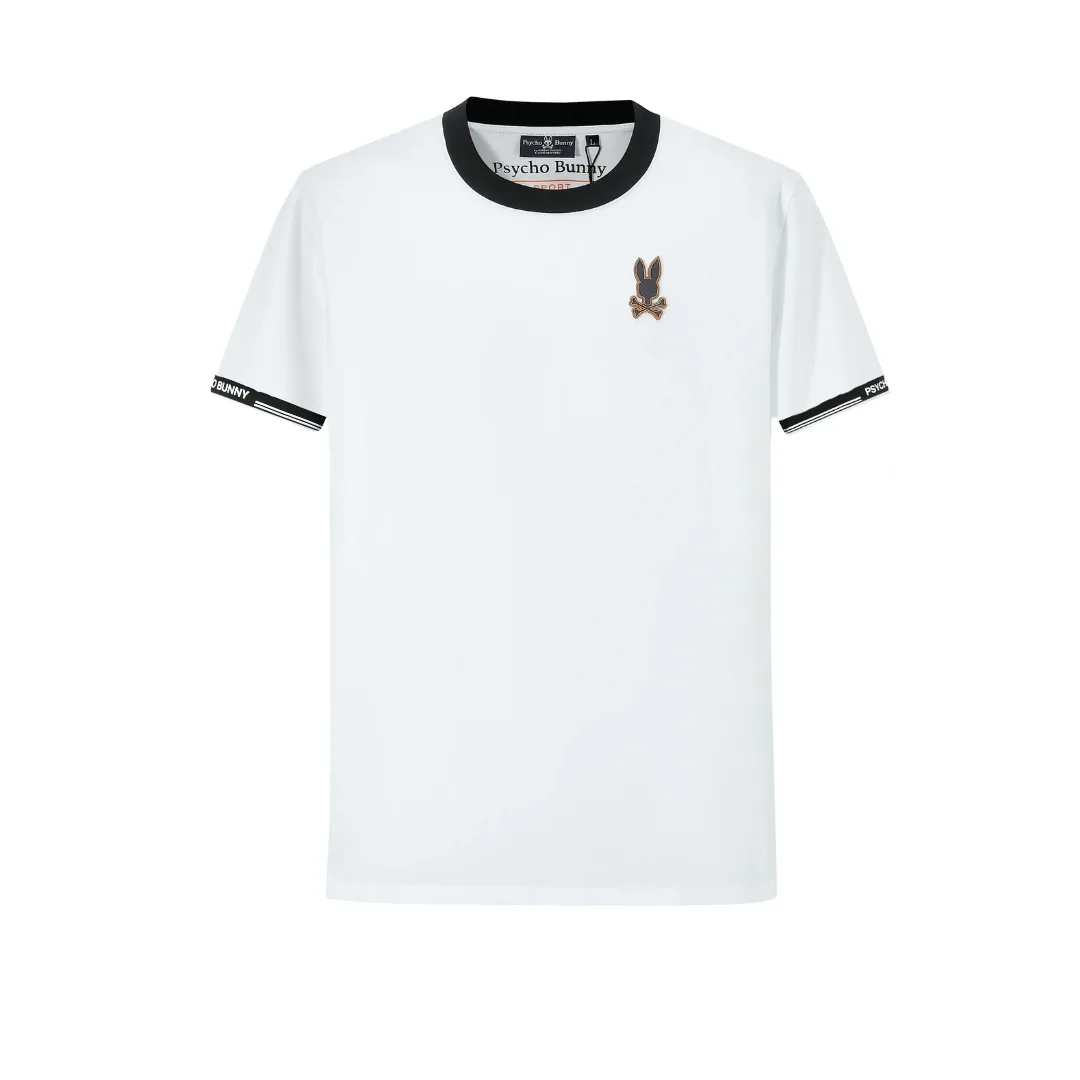 Camiseta P0043 Psycho Bunny básica para hombre. imagen 3