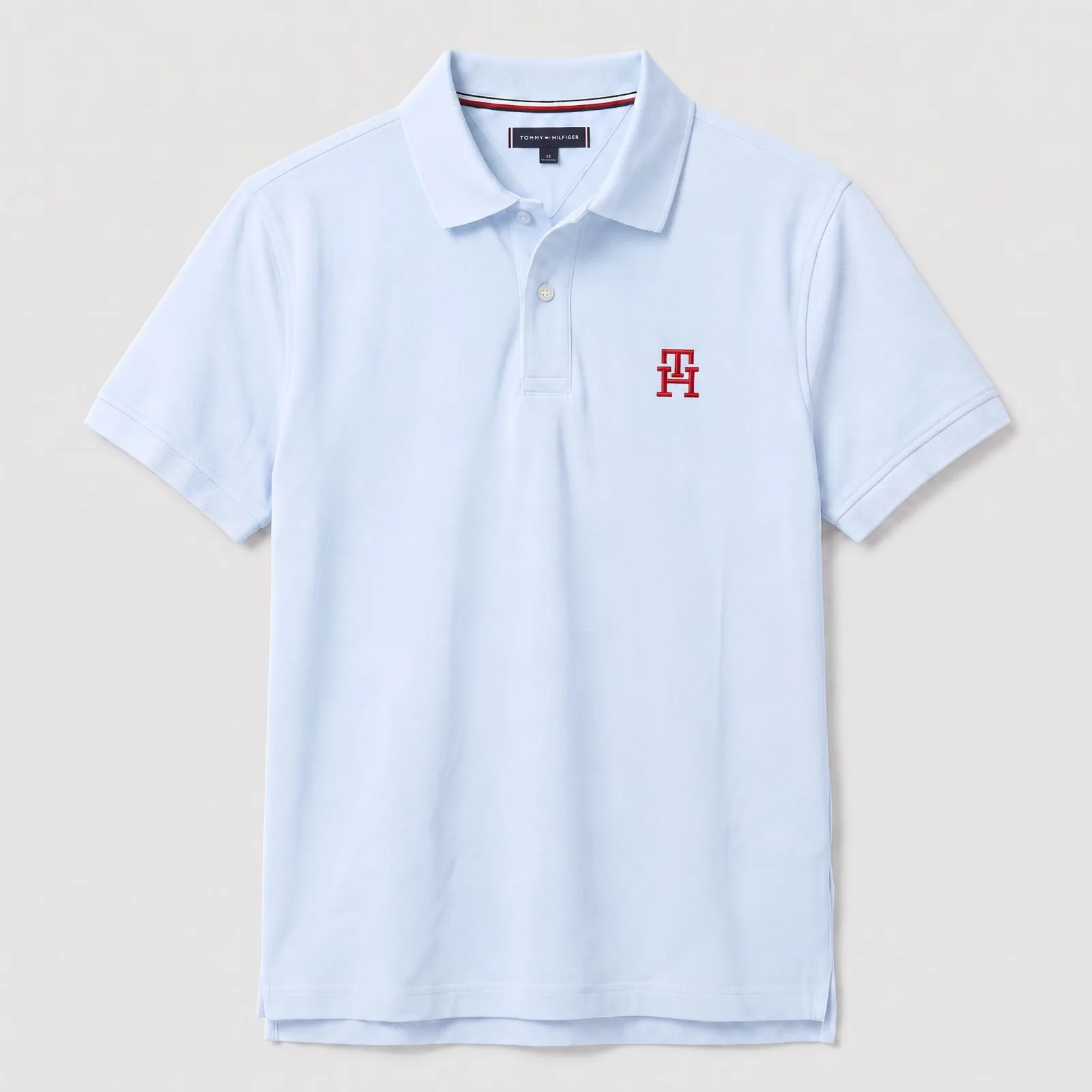 Camiseta P0107 Tommy Hilfiger tipo polo para hombre.