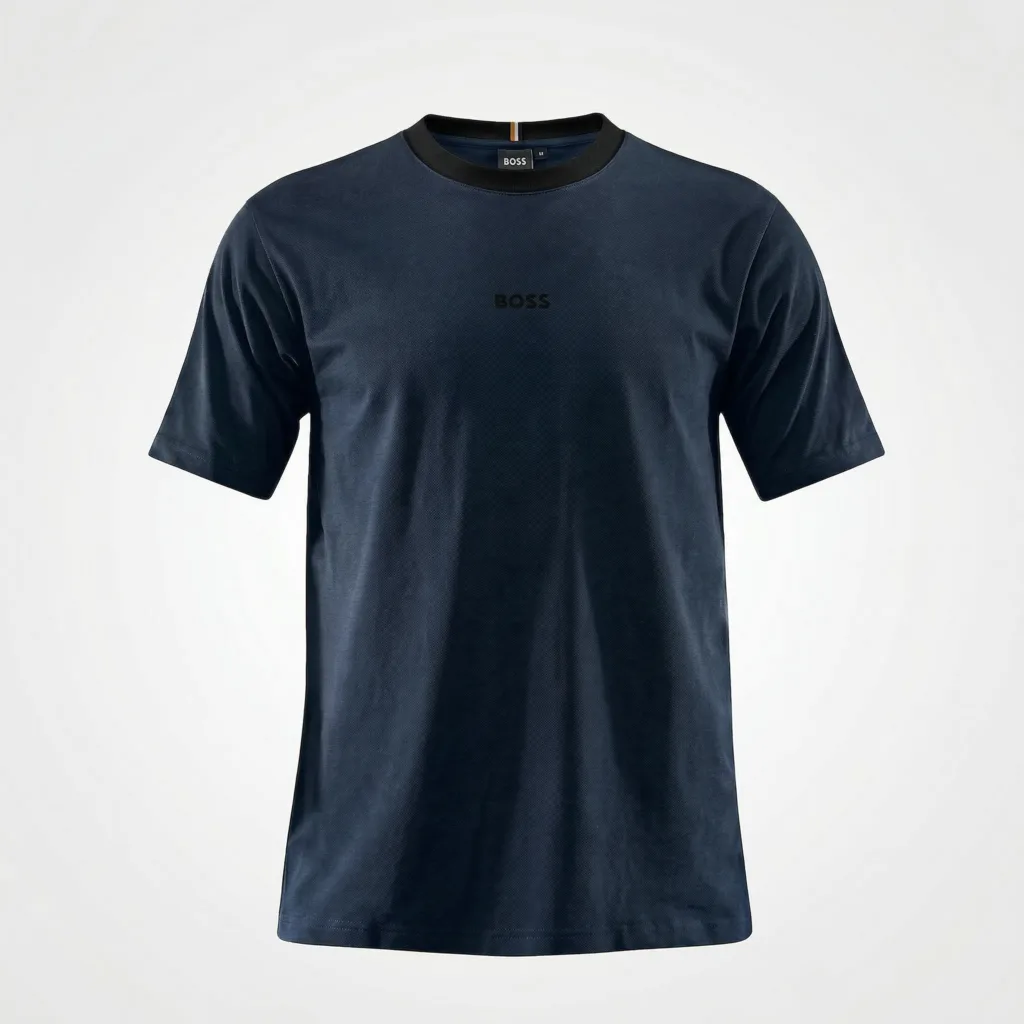 Camiseta P0025 Boss básica para hombre. imagen 5