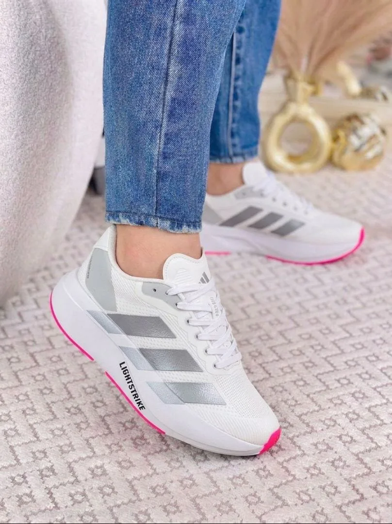 Bellos Adizero Blanco Rosado imagen 1
