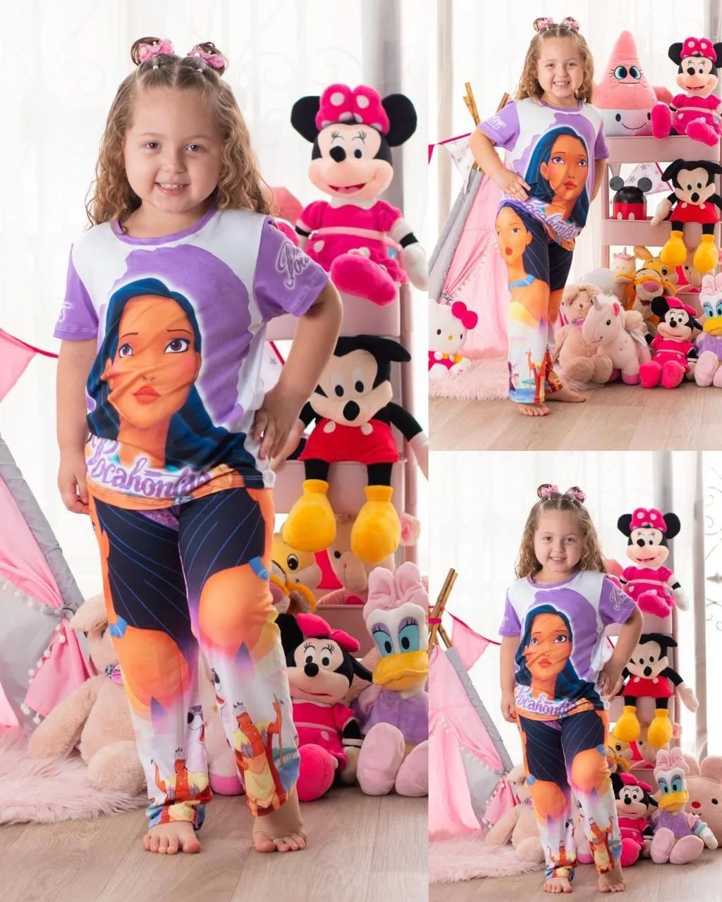 Pijamas niñas 👑🌷 imagen 1