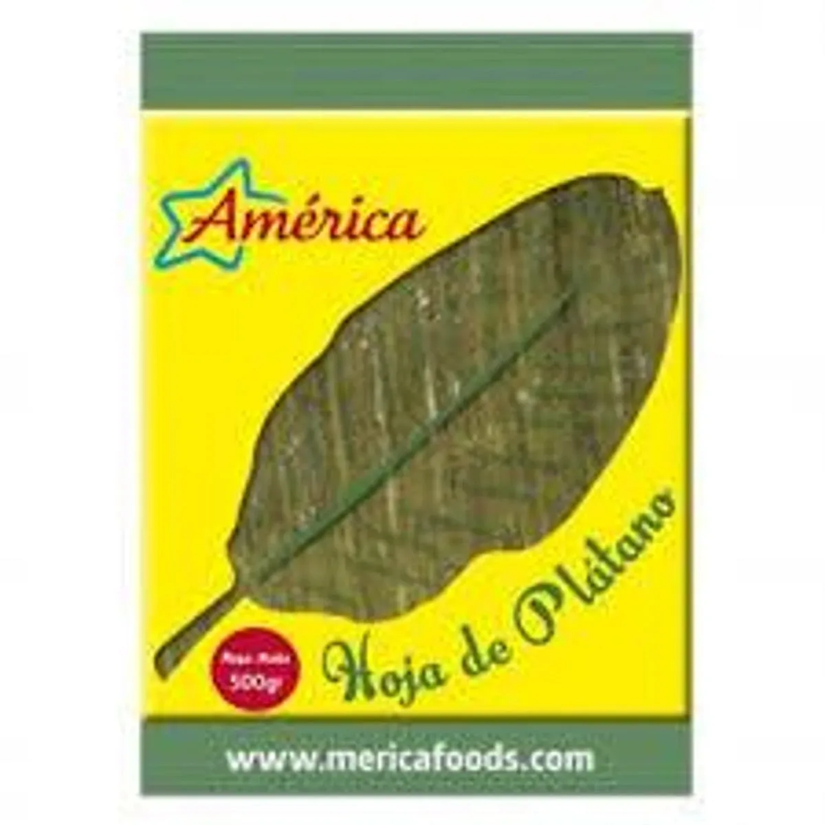 Hoja de Plátano AMÉRICA 500 g imagen 1