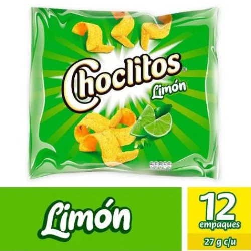 Choclitos de Limon 12 unidades 324gr Snack   -  Precio regular €13,95 imagen 1