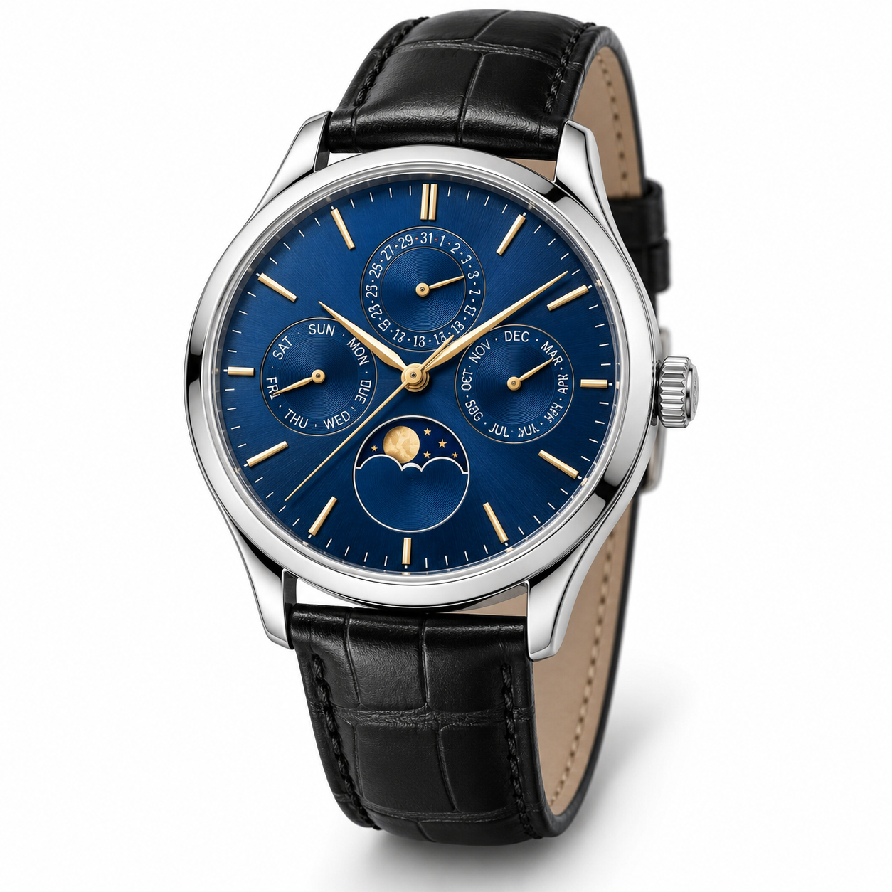 Calendario/Fase lunar (Azul)