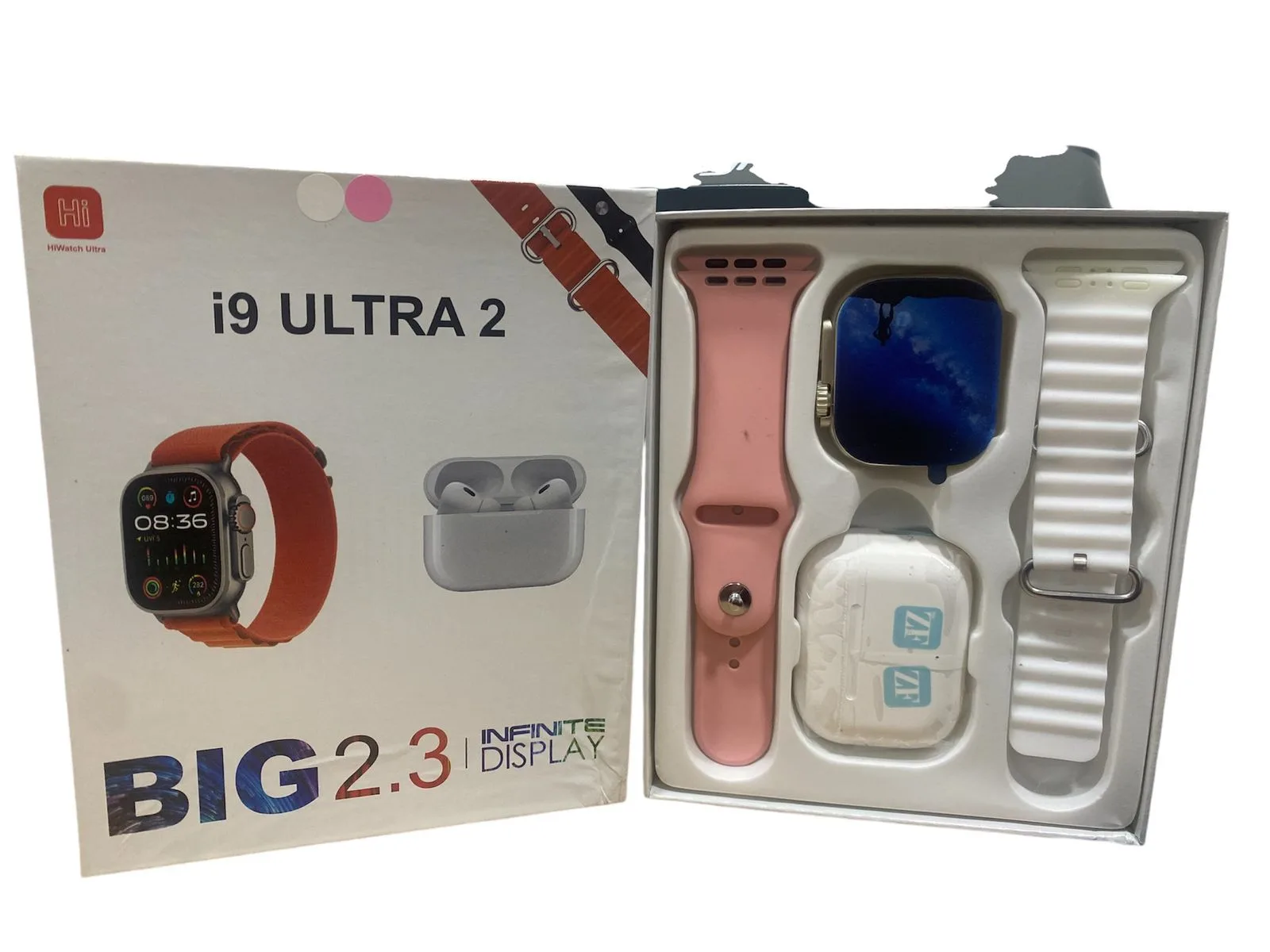 Combo I9 Ultra 2 Big 2.3" + AirPods imagen 5