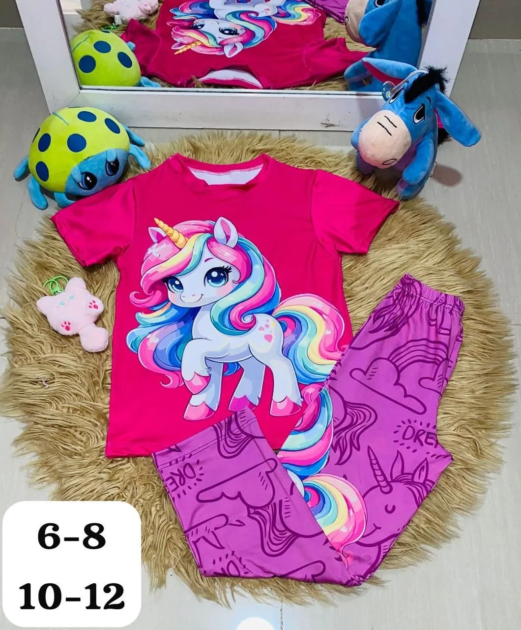 Divinas pijamas 💜 para niña 👑 imagen 5