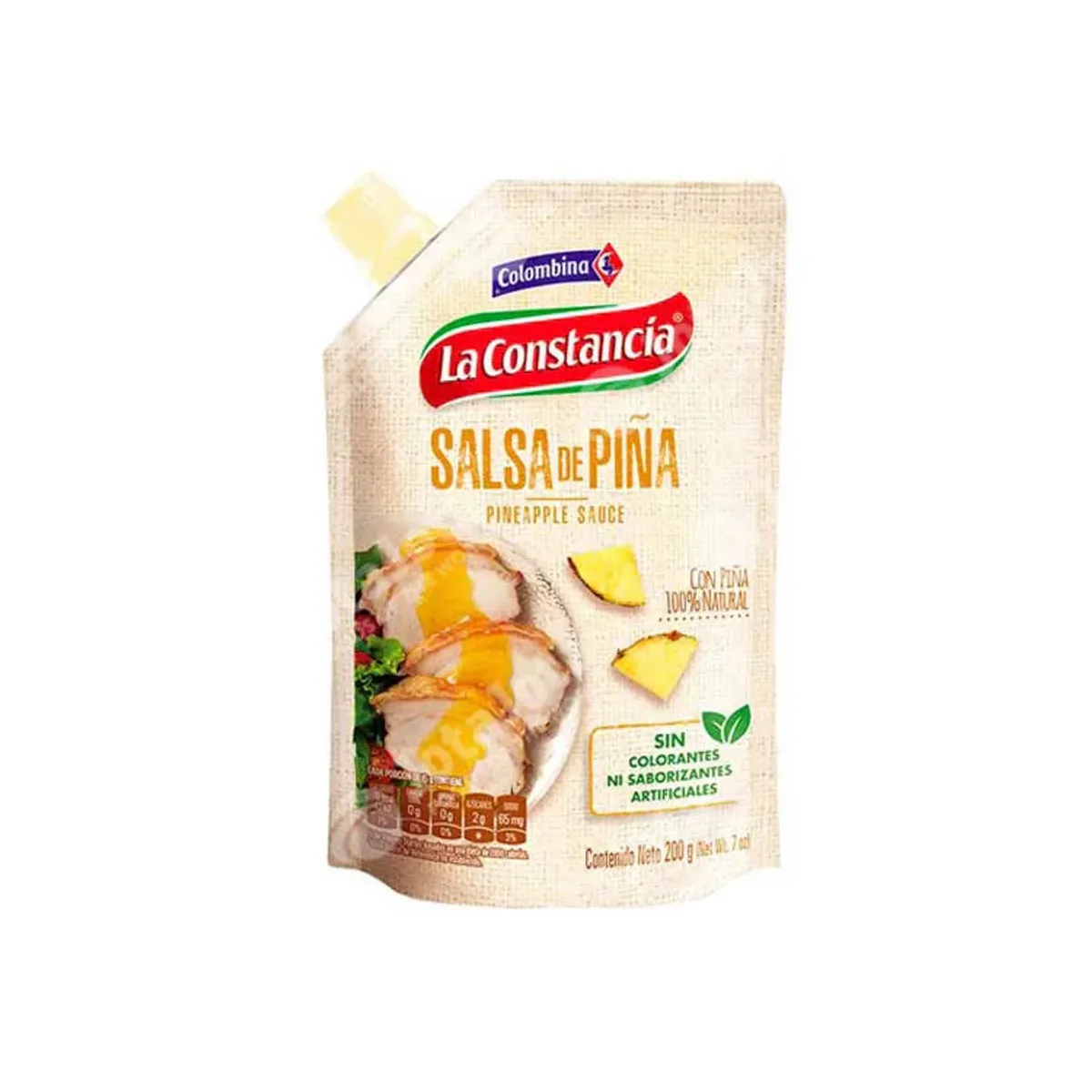 Salsa de piña LA CONSTANCIA 200 g imagen 1