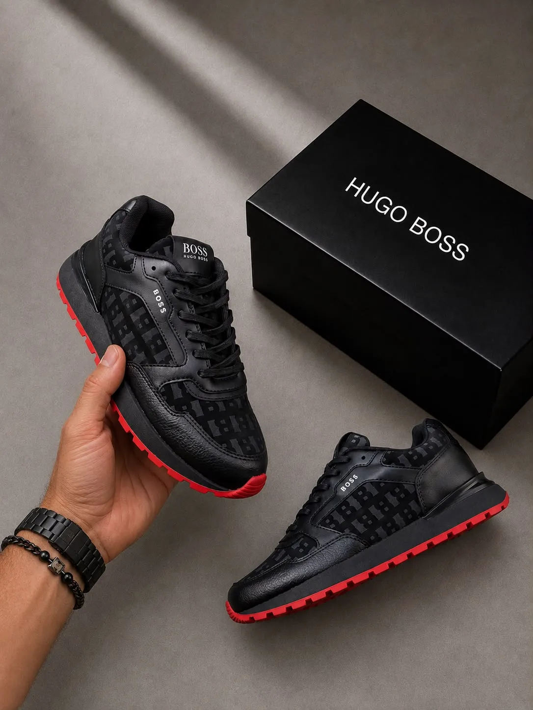 Tenis P0135 Hugo Boss para hombre.