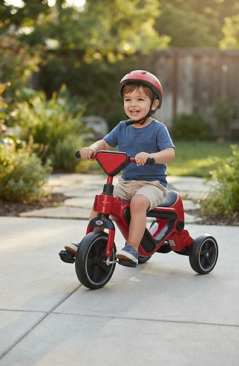 Triciclo Infantil Con Luces Led imagen 2