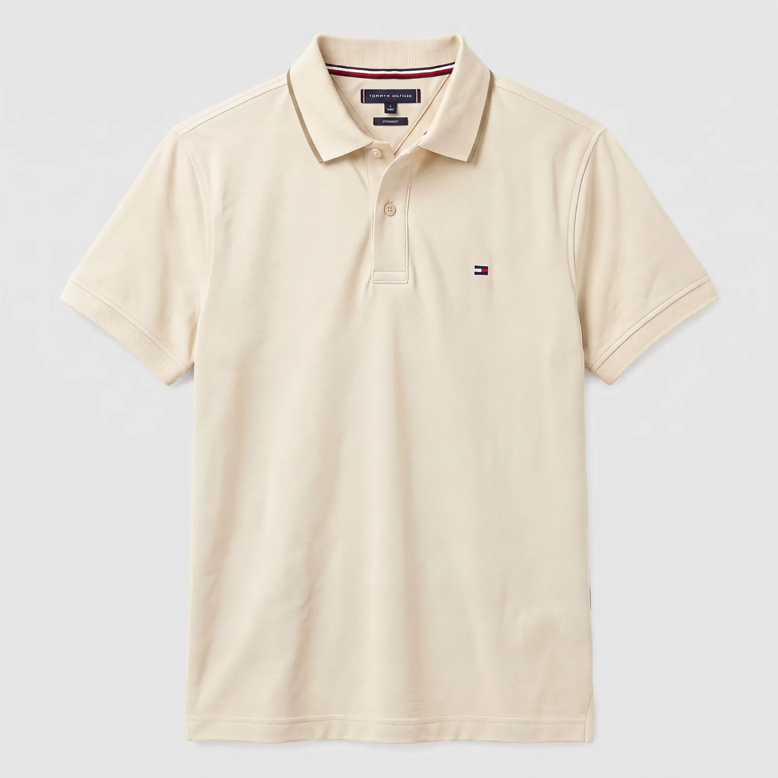 Camiseta P0048 Tommy Hilfiger tipo polo para hombre.
