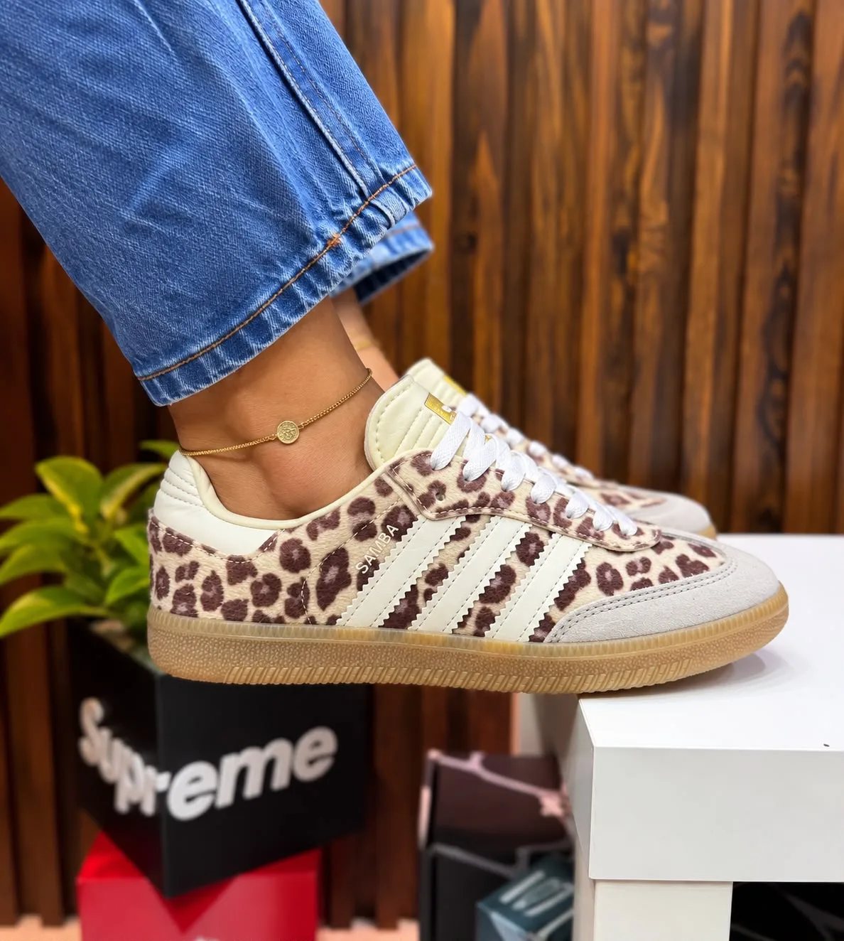 Tenis P0079 Adidas Samba para mujer. imagen 4