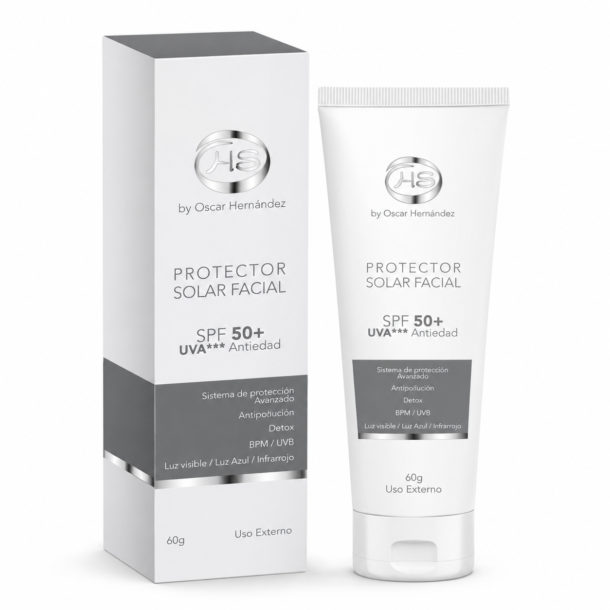 Protector Solar Facial SPF 50+ UVA*** Antiedad imagen 1