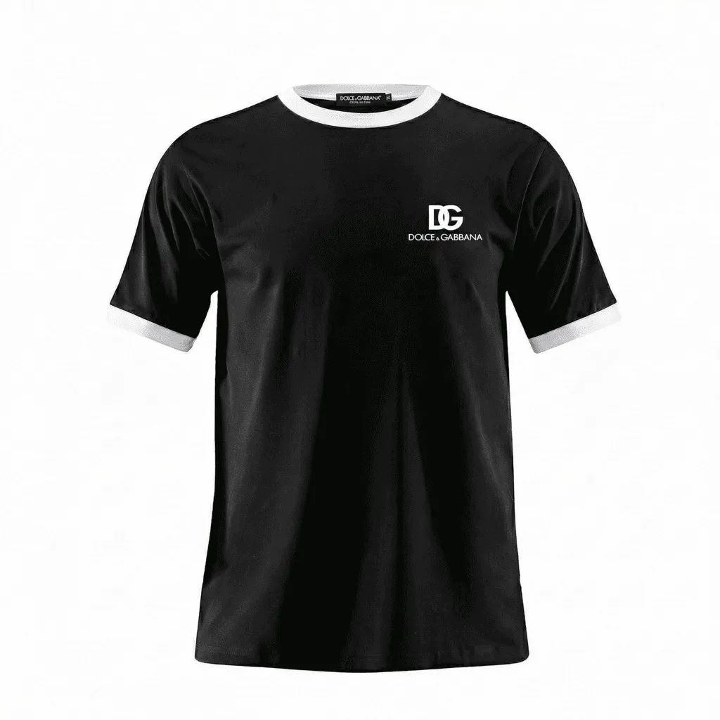 Camiseta P0014 D&G básica para hombre.