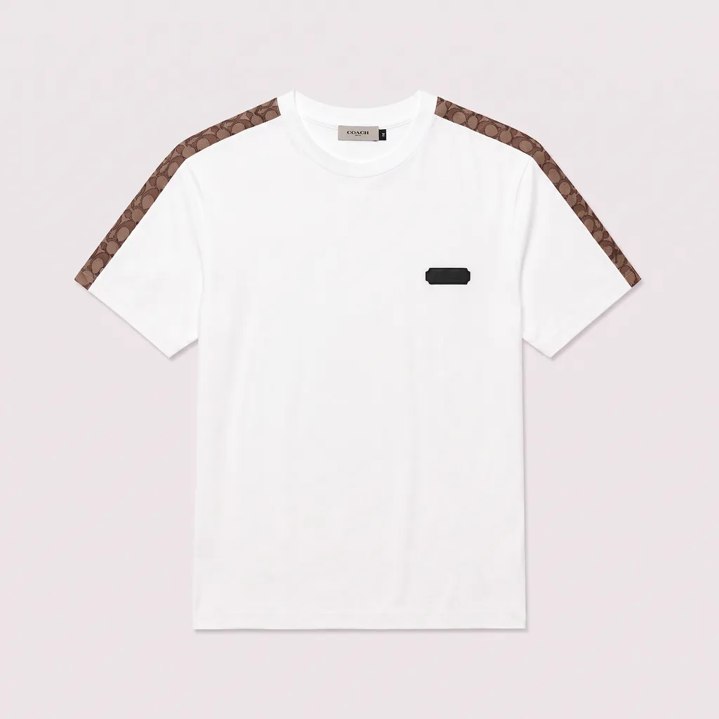 Camiseta P0007 Coach básica para hombre.