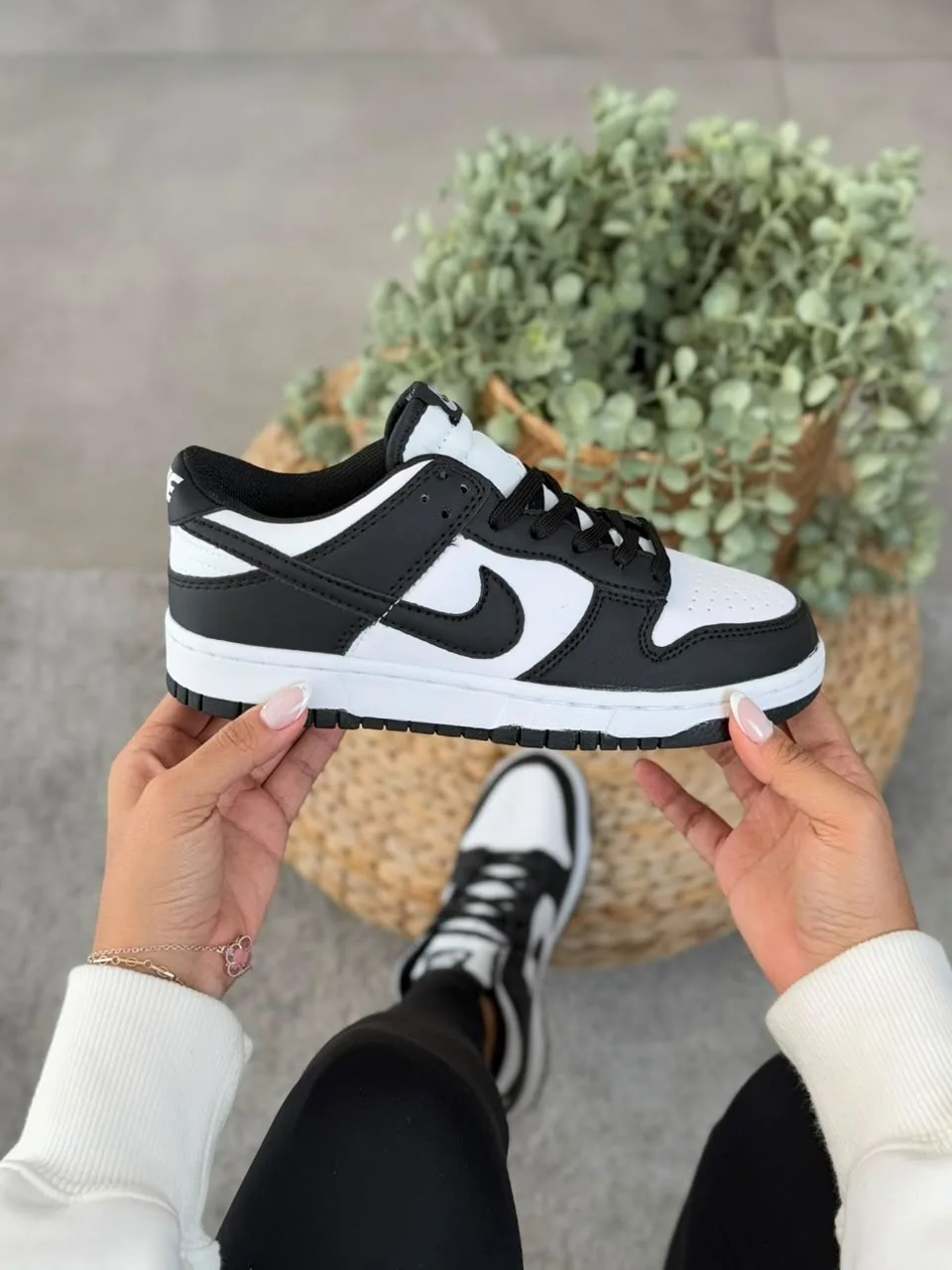 Tenis P0200 Nike SB Panda para hombre/Mujer.