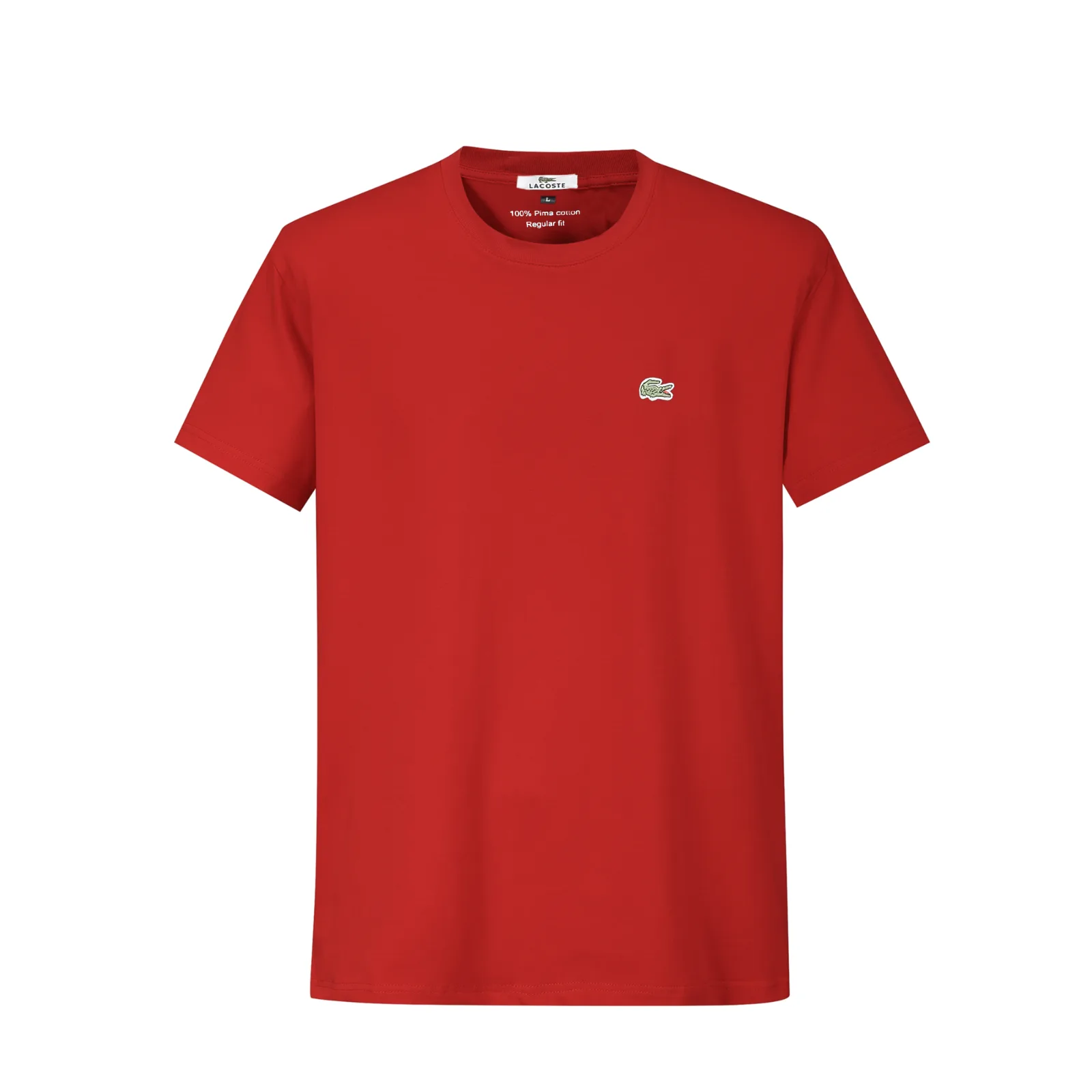 Camiseta P0031 Lacoste básica para hombre.
