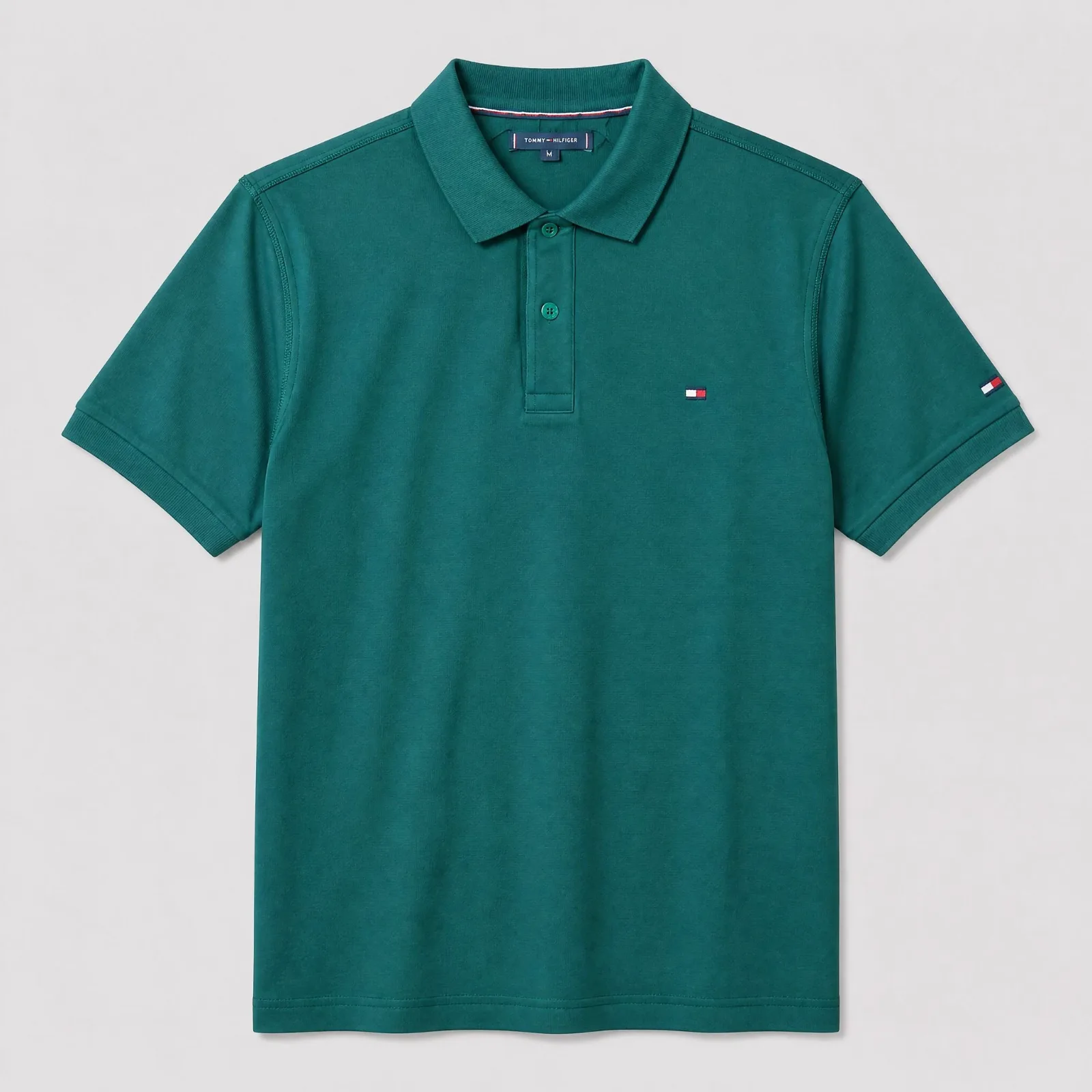 Camiseta P0047 Tommy Hilfiger tipo polo para hombre.