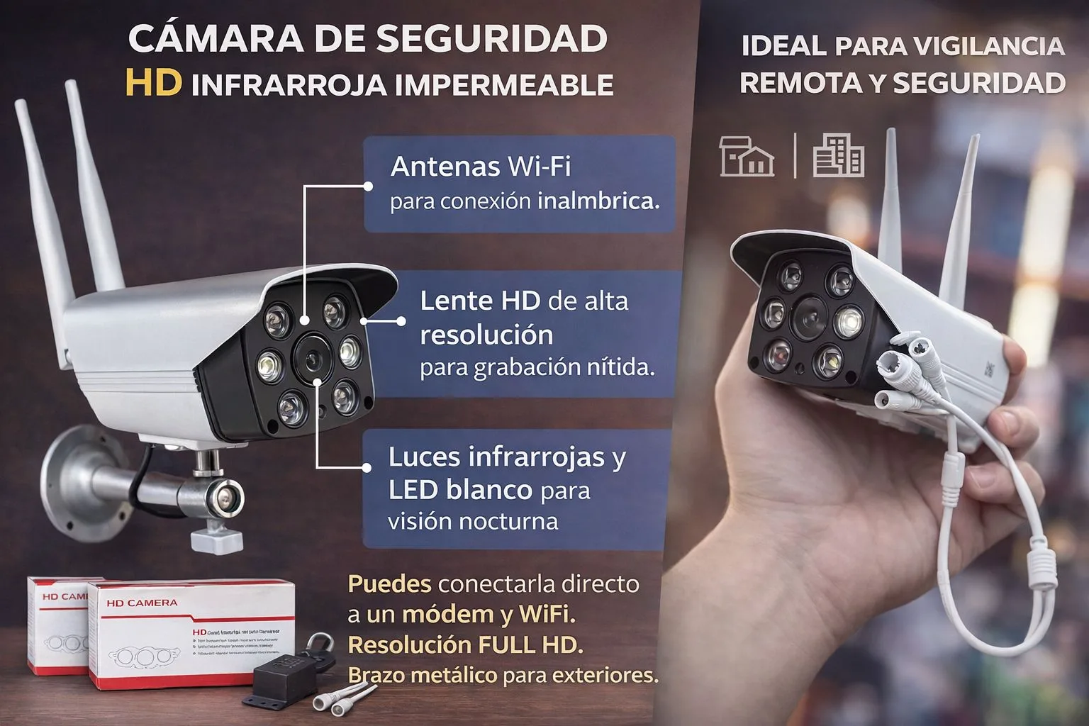 CÁMARA DE SEGURIDAD PARA EXTERIORES imagen 5
