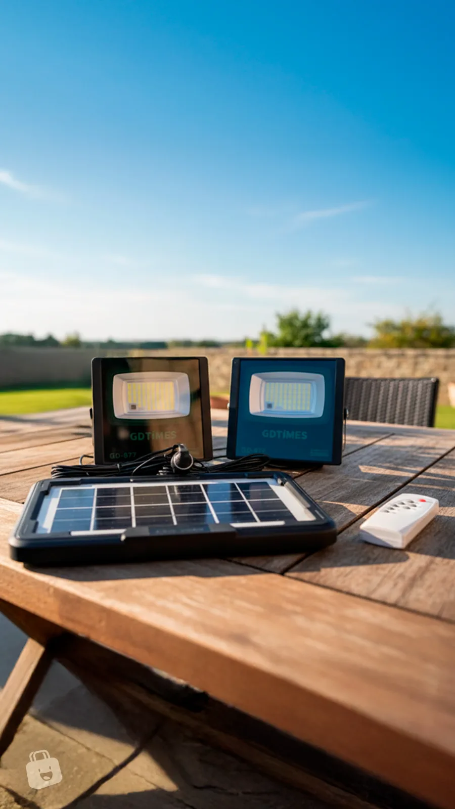 Combo Reflectores Solares Gd077 30w