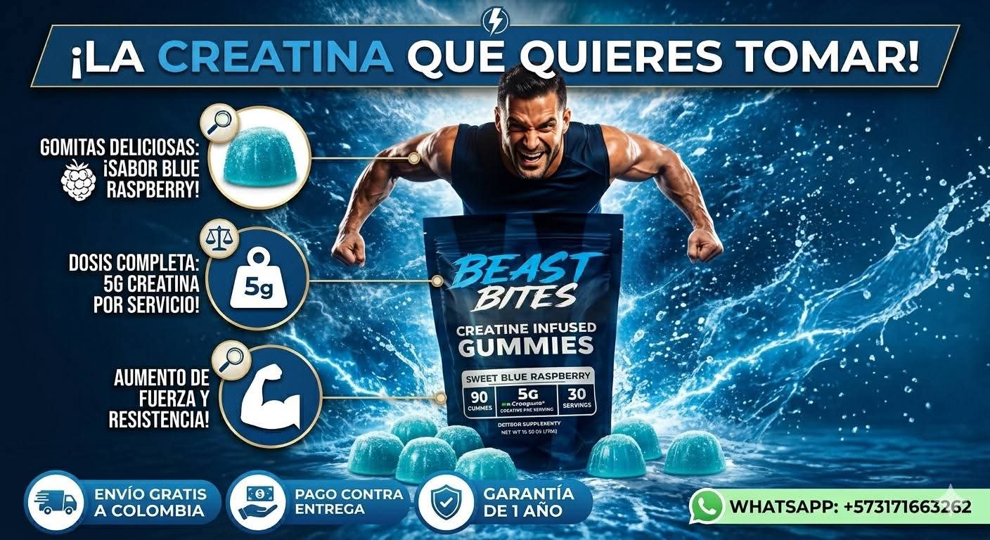 CREATINA EN GOMITAS imagen 1