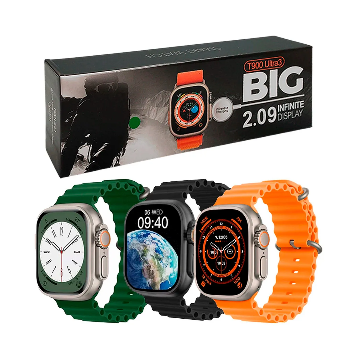 Smartwatch T900 ultra imagen 4