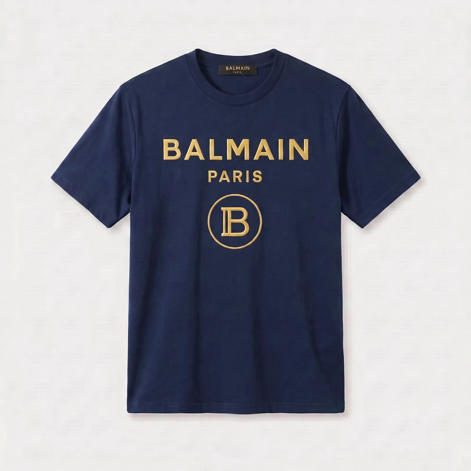 Camiseta P0002 Balmain básica para hombre. imagen 5