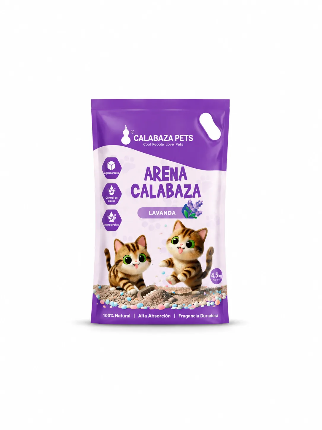 Arena Calabaza Aroma Lavanda x 4.5kgs