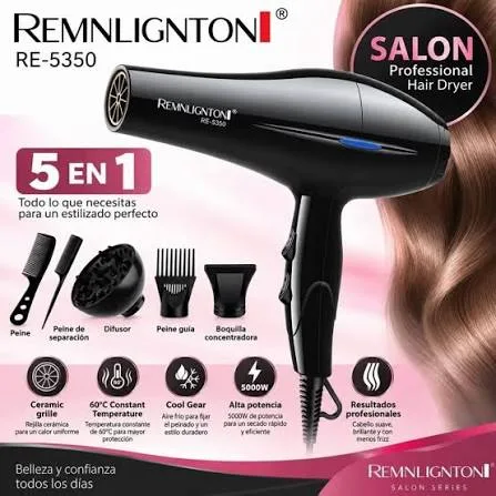 SECADOR DE CABELLO REMINLIGNTON