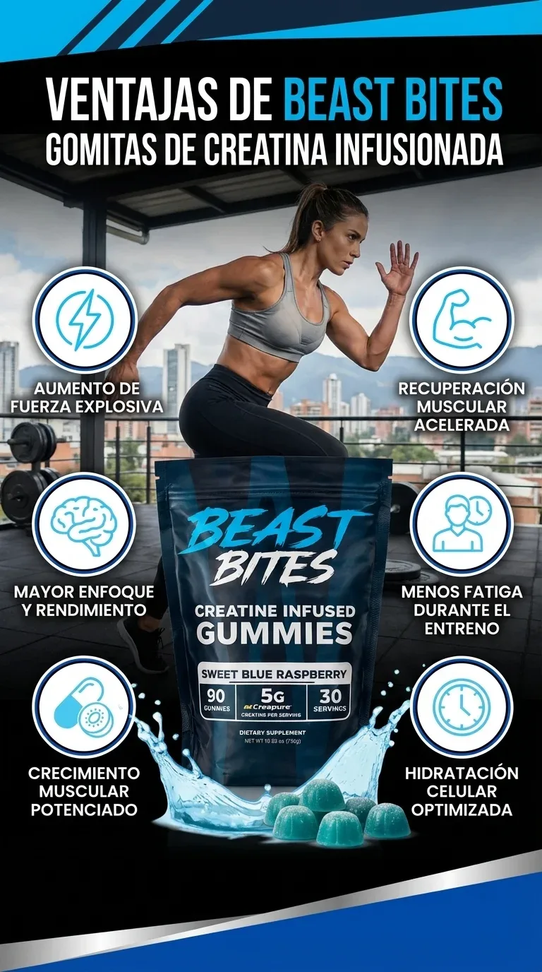 CREATINA EN GOMITAS imagen 4