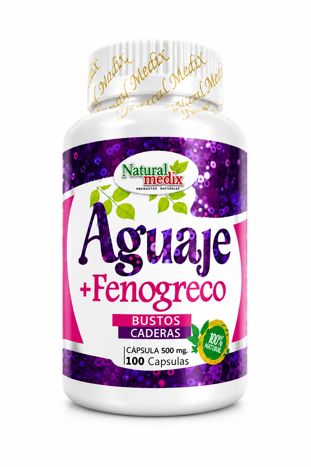 AGUAJE + FENOGRECO NATURAL MEDIX imagen 4
