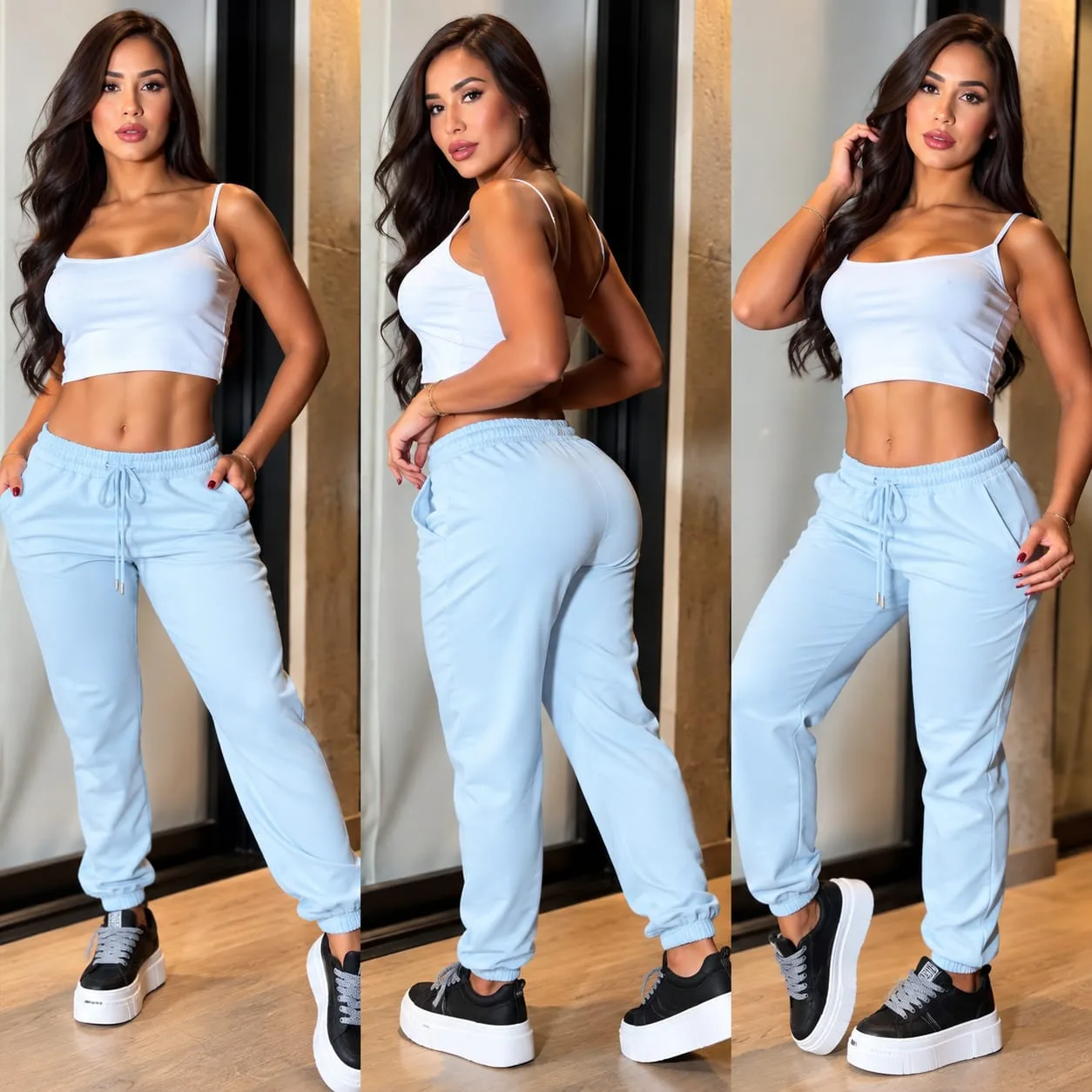 Joggers P0169 Pack x 3 para mujer imagen 5