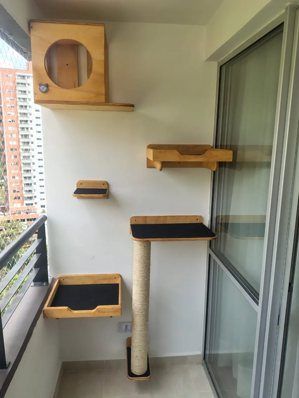 Gimnasio de Pared para Gatos Set Descaso imagen 4