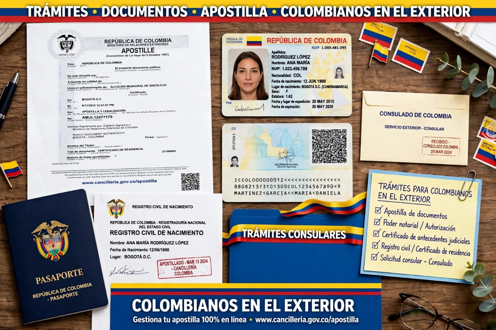 TRAMITES - DOCUMENTOS Y APOSTILLAS imagen 2