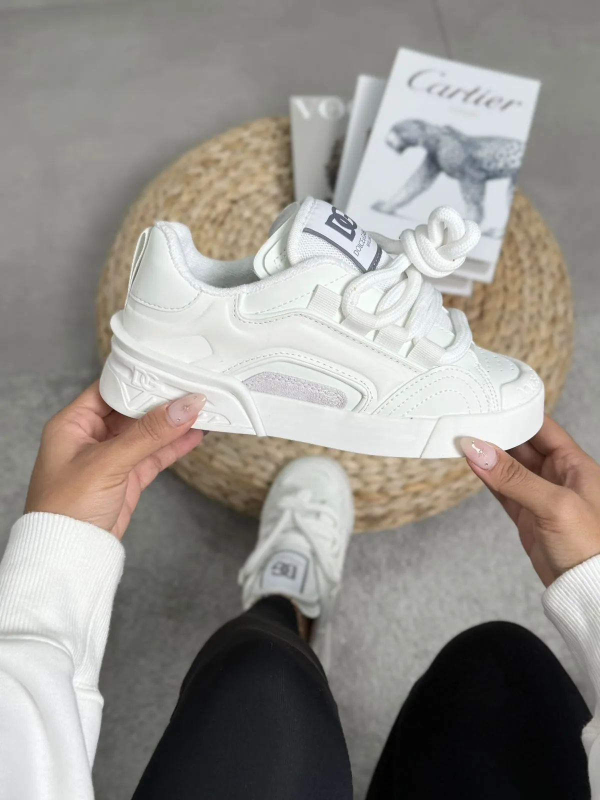 Tenis P0202 D&G para mujer. imagen 1