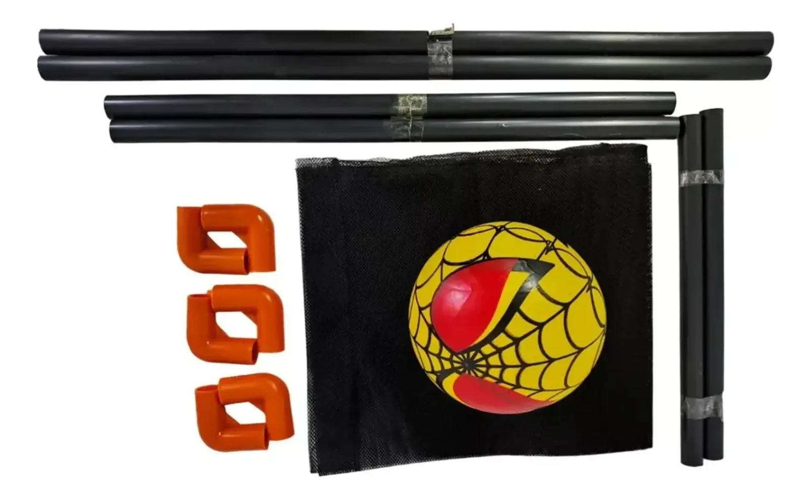 Kit Cancha Porteria De Futbol Arcos Arma imagen 4