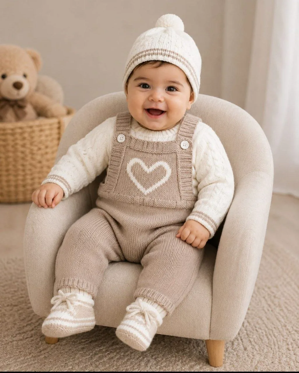 HERMOSOS CONJUNTOS EN HILO 🧵🐣 PARA BEBÉ imagen 5