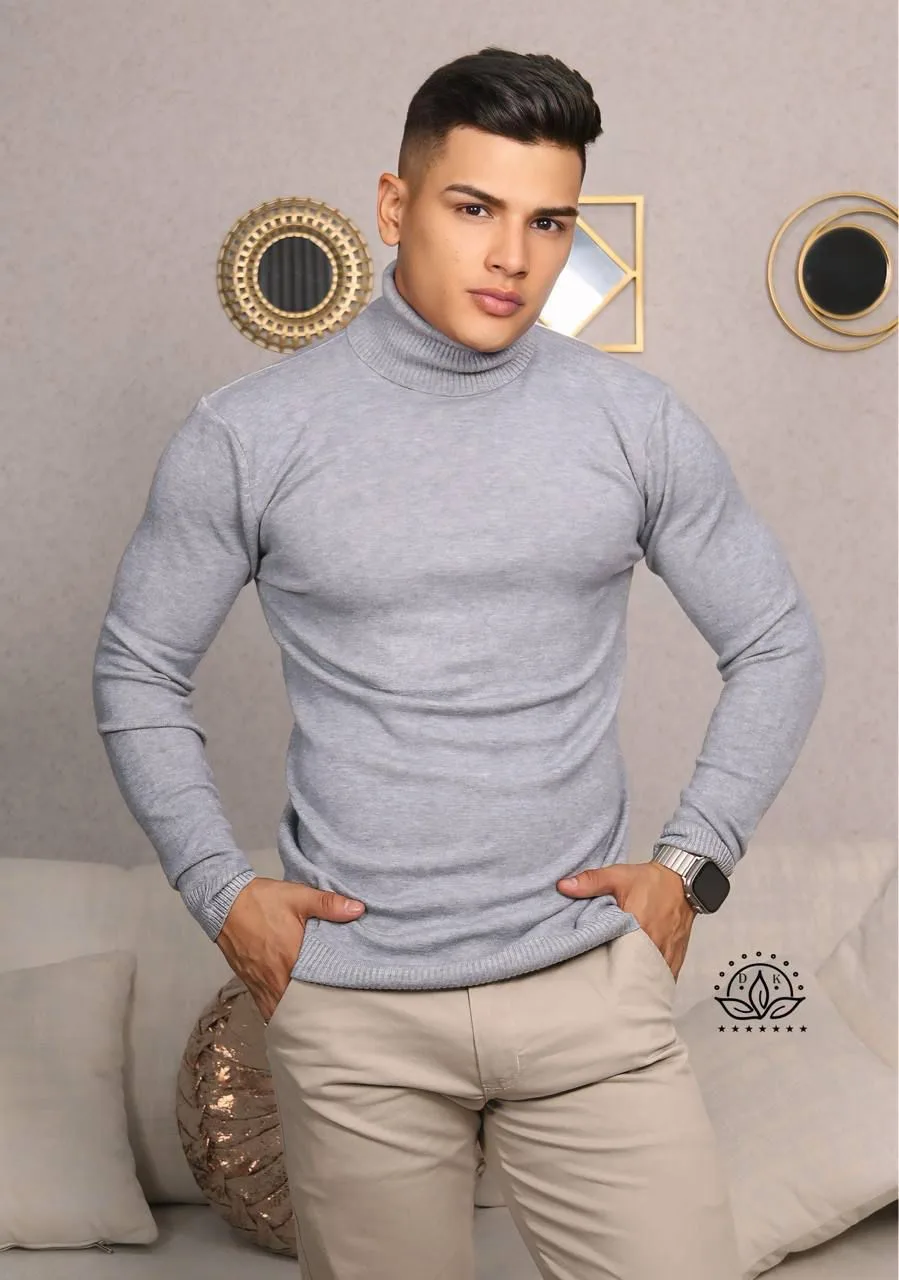 BUSO PARA CABALLERO CUELLO TORTUGA ✨💯 imagen 2
