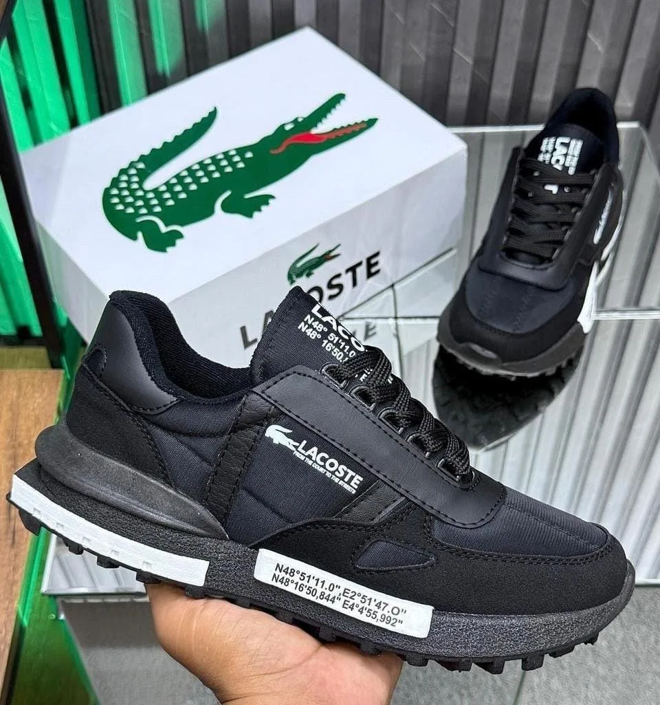 Bellos Lacoste Caballero Negro imagen 1
