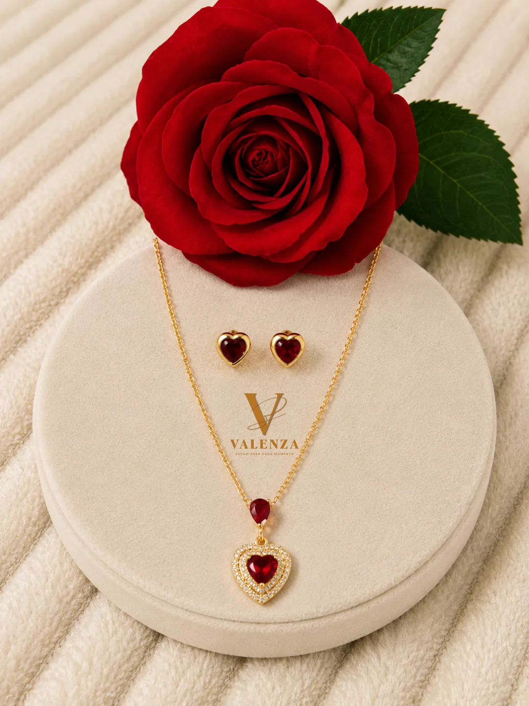Set Corazón Rojo imagen 1