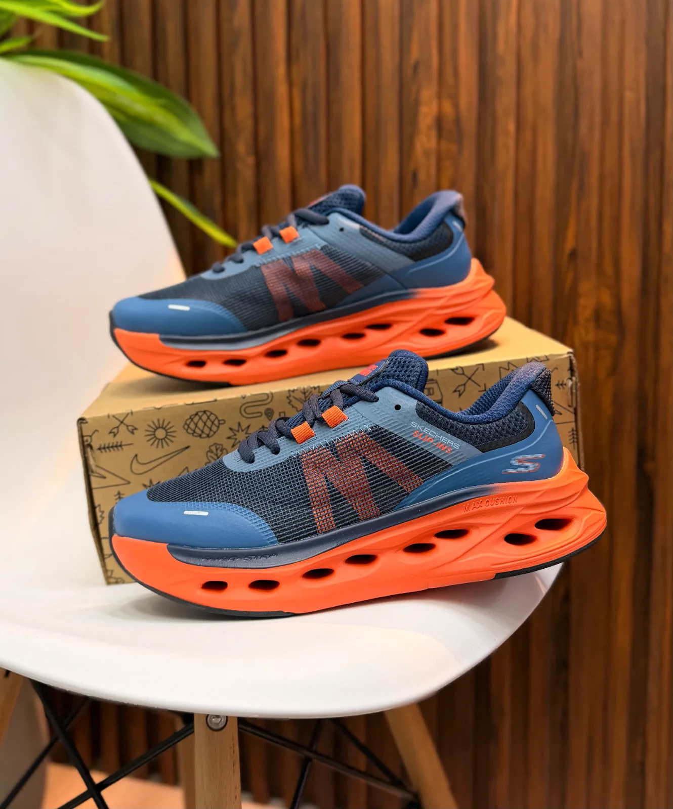 Tenis P0145 Skecher SLIP para hombre. imagen 2