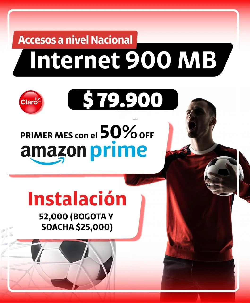 INTERNET 500/900 MB + PRIME VIDEO imagen 1