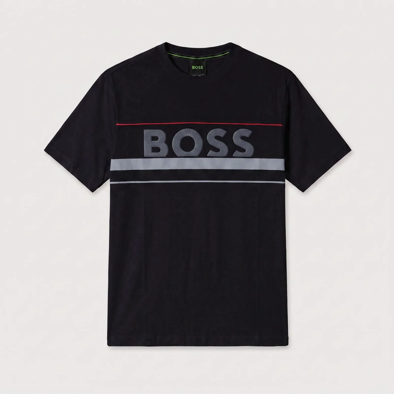 Camiseta P0030 Boss estampada para hombre. imagen 3