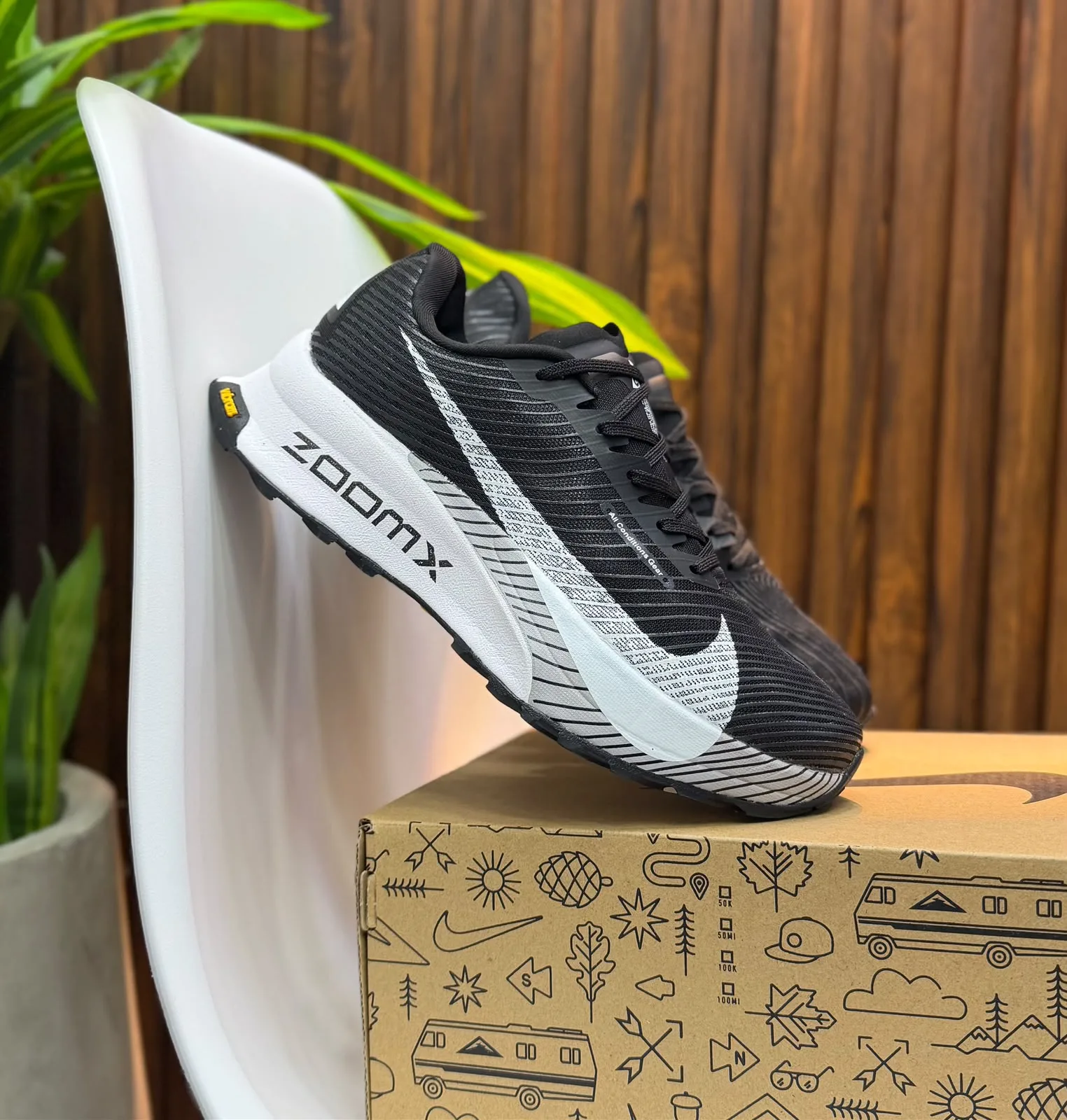 Tenis P0086 Nike zoom trail AGC ultrafly para hombre. imagen 3
