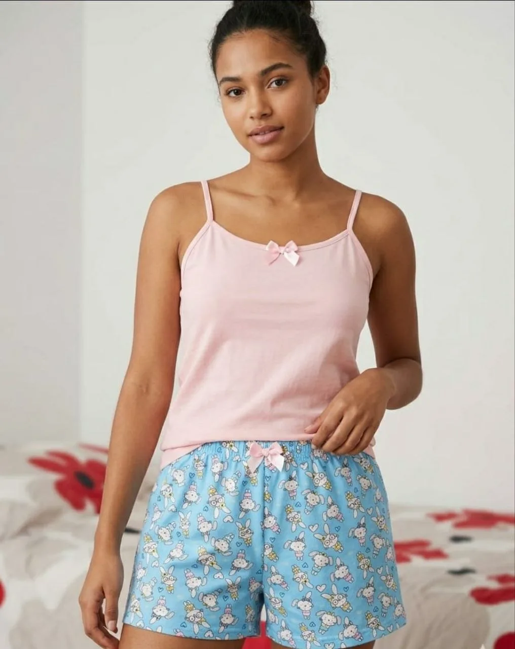 PIJAMA SHORT Y BLUSA X3 🩷✨ imagen 4