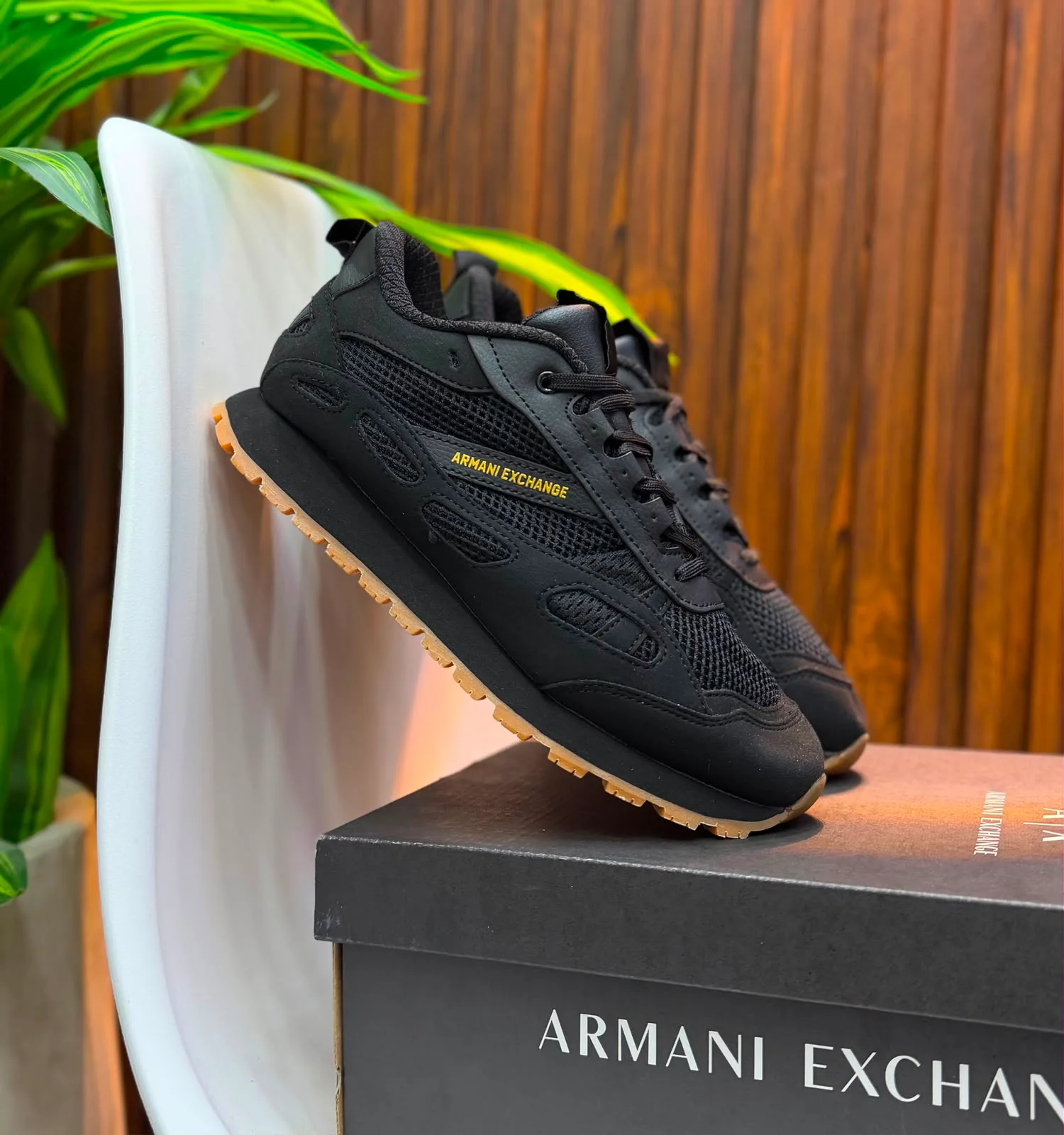 Tenis P0144 Armani Exchange para hombre. imagen 1
