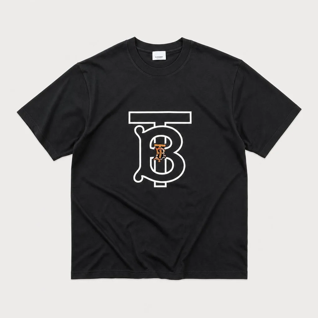 Camiseta P0005 Burberry overzise para hombre.