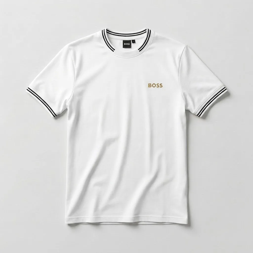 Camiseta P0027 Boss básica para hombre.