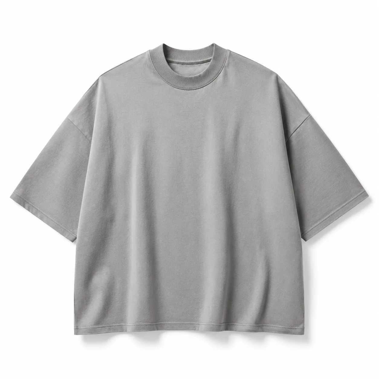 Camiseta Oversize Premium Essential Gris imagen 1