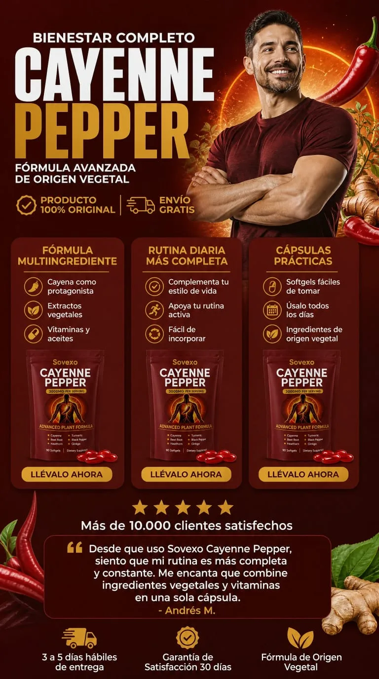 SOVEXO CAYENNE PEPPER imagen 2