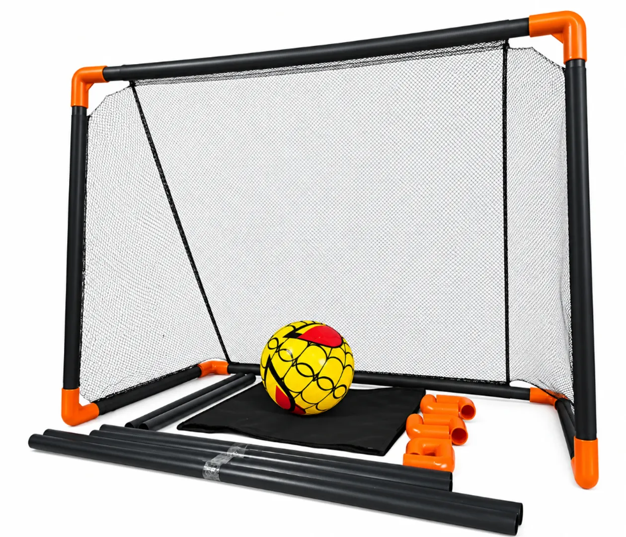 Kit Cancha Porteria De Futbol Arcos Arma